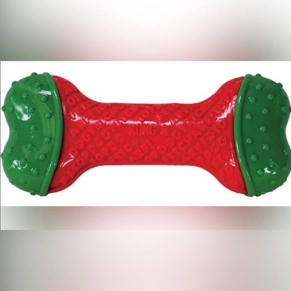 Merry & Bright™ Dog Sweater, KONG Holiday Bone & Ho Ho Bags - Picture 4 of 12